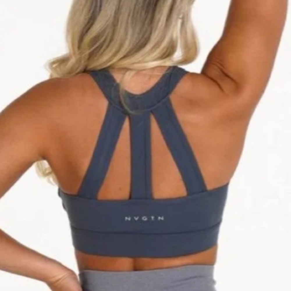 NVGTN Sports Bra (Stone Grey Trio Bra)